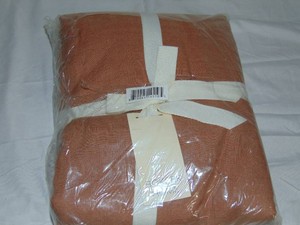 FullQueen Clay BOKSER HOME 100% French Linen Duvet Cover