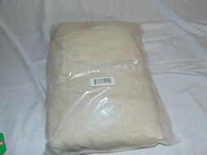 FullQueen Putty Heathe BOKSER HOME 100% French Linen Duvet Cover