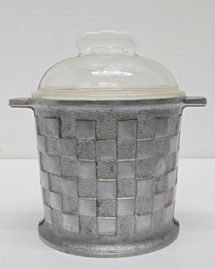 Vintage GUARDIAN Ware Ice Bucket wGlass Lid &amp Liner