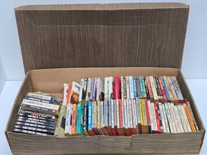 Large Lot of Vintage Paperback Books - James Bond, Star Trek &amp MORE