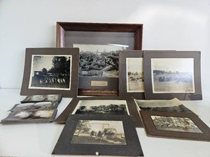 Lot of Antique Loggin etc Photographs &amp Some Stereoview Cards