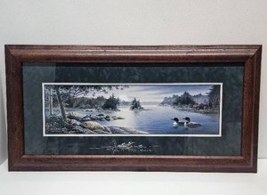 Framed Signed Artist Proof Duck Print by Jerry Raedeke