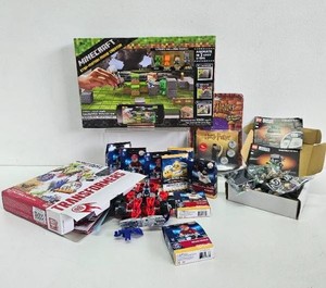 Group of Assorted Toys Games Lego etc