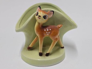 Cute vintage 1950s Art Pottery Deer Planter