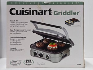 Brand New CUISINART Griddler