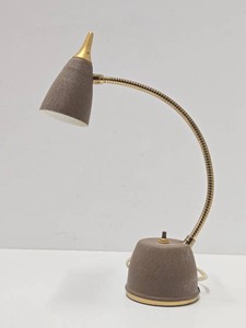 Sleek vintage Mid Century HI-LITE Gooseneck Desk Lamp