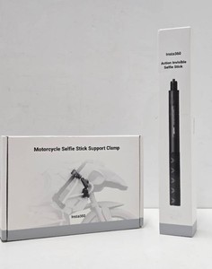 2 Brand New INSTA360 Selfie Photo Items - Including Motorcycle Attachment