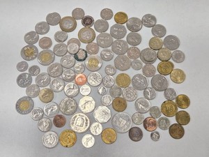 Estate Lot of Assorted Foreign Coins