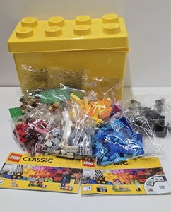 Bin Full of Nicely Organized LEGO Pieces