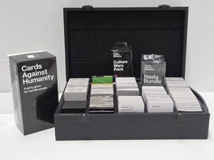 LARGE Collection of CARDS AGAINST HUMANITY Sets &amp Different Game Packs