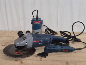 3 Good Working BOSCH Corded Power Tools