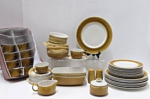 Large Lot of Mid Century Franciscan Ware - Discovery Pattern&nbsp