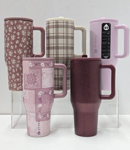 Lot of 5 New & Like-New 32oz Insolated Hydrojugs