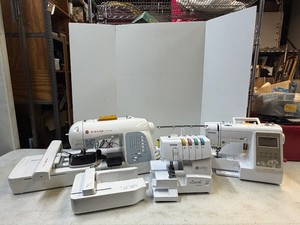 Estate Lot of Good Quality Newer Sewing  Embroidery Machines &amp Accessories - Singer &amp Brother&nbsp