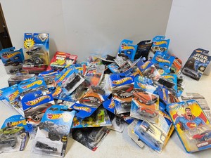 LARGE Lot of New in Package HOT WHEELS Cars - Many Batman &amp other Superhero Cars