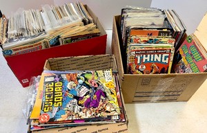 LARGE Estate Lot of Unsearched Comic Books&nbsp