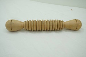 wooden foot roller massager