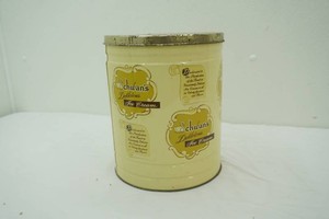 vintage 2 12-gallon Schwans Delicious Ice Cream