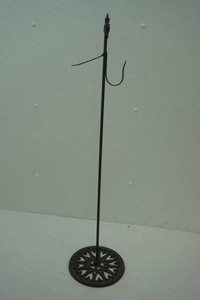 vintage metal wreath hanger 30 tall