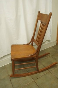 Antique Wooden Rocking Chair