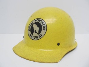 Vintage GREAT NORTHERN RAILWAY Fiberglass Construction Helmet&nbsp