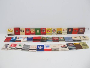 Great lot of Approx 40 Different Railroad  Train Advertising Matchbooks