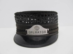 Old Vintage Railroad Conductors Cap #2