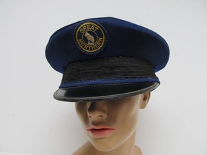 Old Vintage Railroad Conductors Cap #3