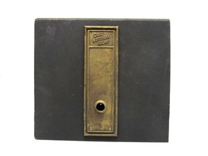 Antique Brass GREAT NORTHERN Railway Door Plate
