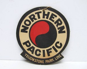 Antique 1928 NORTHERN PACIFIC Railroad Employee Picnic Invitation