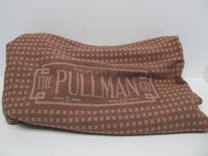 Original Vintage 1930s-50s Railroad Blanket #6