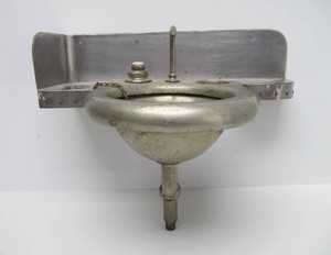 Original Vintage 1930s Train Car Sink