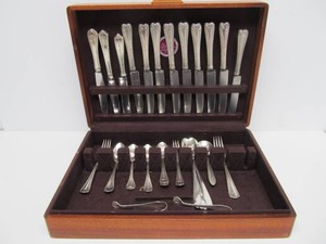 Collection of Vintage &amp Antique Railroad Flatware