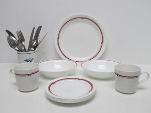 Group of Assorted AMTRAK Railroad China &amp Flatware
