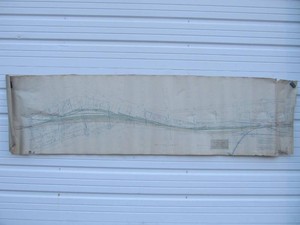 Original Antique C.M. &amp St. P Railway Set of Blueprints for Saint Paul&nbsp