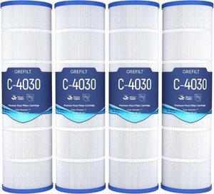 $157 4-Pack C4030 Pool Filter Cartridges, 425 sq.ft  Replaces Hayward SwimClear C4030, C4025, C4020, Pleatco PA106, Hayward CX880XRE, Unicel C-7488, 25 12 x 7
