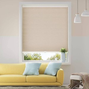 Cellular Blinds Cordless Shades for Windows Single Cell Shade - Provide Privacy and Filters Light - 36 x 64 inch, Ivory Beige(Light Filtering)