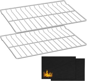 UPGRADE WB48T10095 Oven Rack Replacement For GE profile Oven Racks Stove Rack,304 Stainless Steel Stove Wire Rack Ge Oven Replacement Shelves