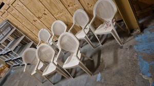 plastic patio chairs