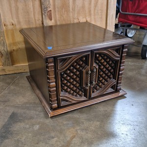 storage end table