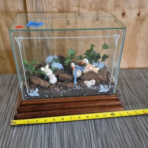 vintage music box display case