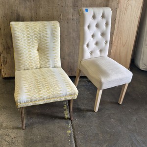 vintage slipper chair