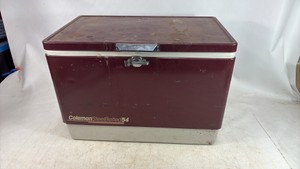 Coleman Steel Belted 54 Vintage Cooler