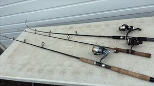 Three Rods And Reels