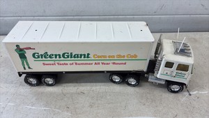 Nylint Die Cast Green Giant Truck and Trailer