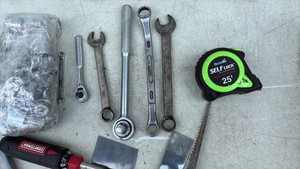 Assorted Sockets Ratchets Tools