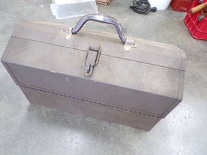 Tool Box with Assorted Tools