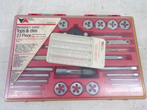 Metric Tap and Dies Set