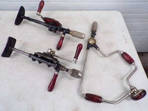 Vintage Hand Drills very unique