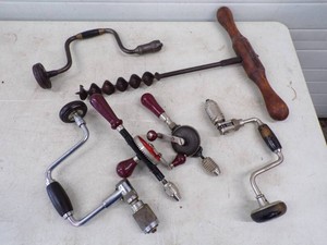 Vintage Hand Drills